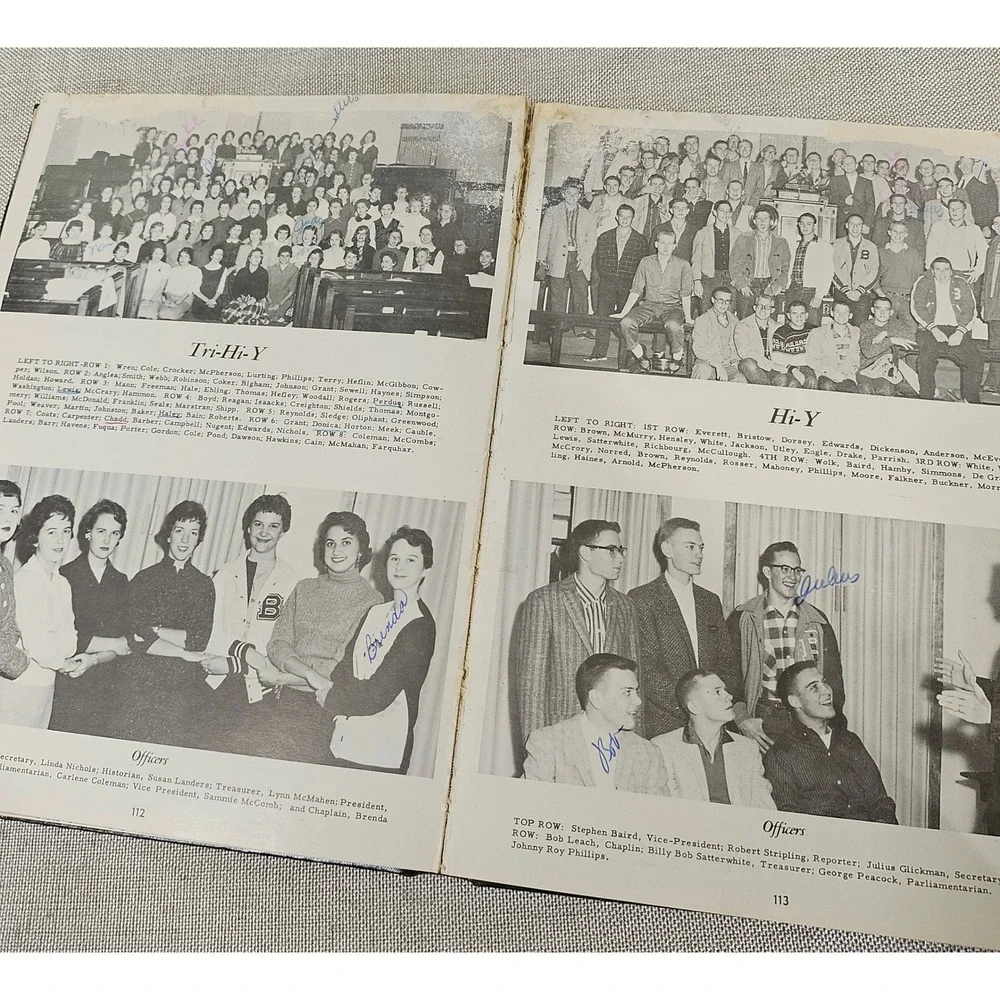 1958‎ El Rodeo Yearbook Big Spring Senior High School Volume 39 Lane Edwards